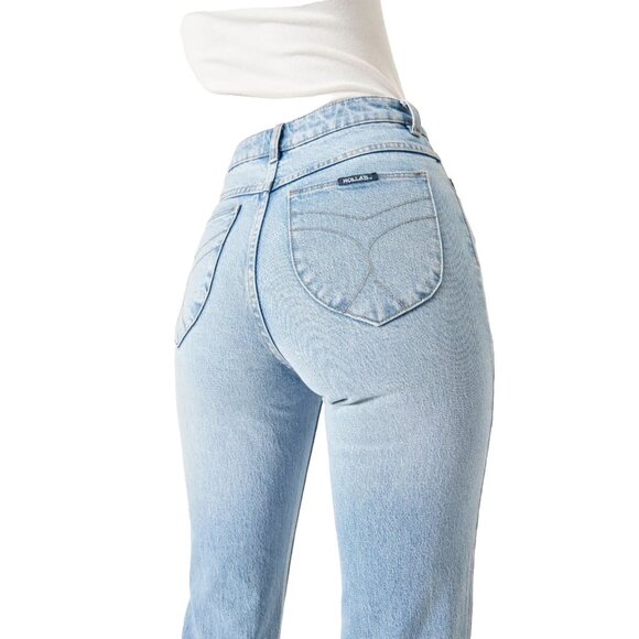 Rolla’s Original Straight High Rise Jeans Size 32 Sunbleach 90's Style - Picture 1 of 12
